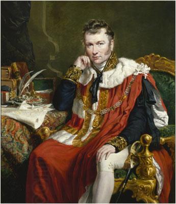 George Hayter Portrait of Charles Stuart oil painting picture